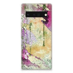 Hoesje maken Google Pixel 6 Pro Letter Painting