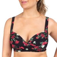 Panos Emporio Wild Roses Medea Bikini Top - thumbnail