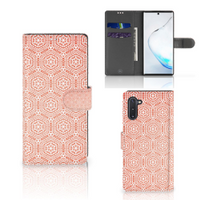 Samsung Galaxy Note 10 Telefoon Hoesje Pattern Orange