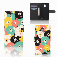 Nokia 2 Leuk Hoesje Bears - thumbnail