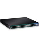 Trendnet TPE-5240WS Gigabit Ethernet (10/100/1000) Ethernet-aansluiting, ondersteunt voeding via deze poort (PoE) 1U zwart netwerkswitch – netwerkswitches (Gigabit Ethernet (10/100/1000), Full Duplex, Ethernet-verbinding, ondersteunt stroomvoorziening via deze poort (PoE), montageritter, 1U)