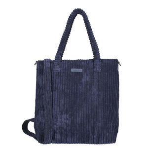 Enrico Benetti Corduroy Ribstof Shopper/Schoudertas Rosie Navy