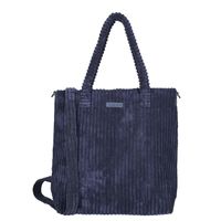 Enrico Benetti Corduroy Ribstof Shopper/Schoudertas Rosie Navy - thumbnail