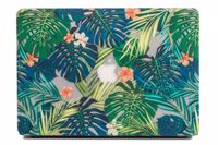 Lunso MacBook Pro 13 inch (2016-2019) cover hoes - case - Tropical leaves - thumbnail