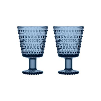 Iittala Glazen Kastehelmi Regenblauw 260 ml - 2 Stuks