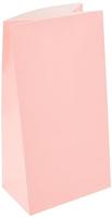 feestzakjes papier roze 25 x 13,5 x 8 cm 12 stuks