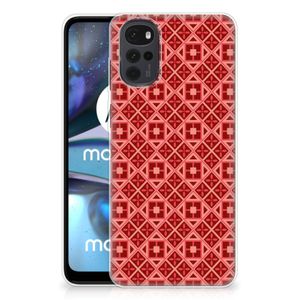 Motorola Moto G22 TPU bumper Batik Rood