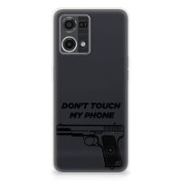 OPPO Reno7 4G Silicone-hoesje Pistol DTMP - thumbnail