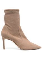 Stuart Weitzman bottines Stuart 100 mm - Tons neutres