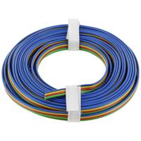 econ connect KL4X014FARB5 Draad 4 x 0.14 mm² Blauw, Geel, Rood, Groen 5 m