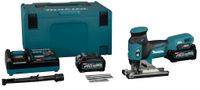 Makita JV001GD201 40 V Max Accu Decoupeerzaag T-greep Body | 2,5 Ah accu (2 st), snellader, in M-box - thumbnail