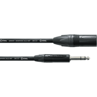 Cordial CPM10MV Peak XLR (male) - jack (6.3mm, TRS) stereo 10 meter
