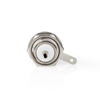 Nedis PL259-Connector | Female | Chassis | 5.0 mm | Zilver | 25 Stuks | 1 stuks - CSVC43910ME CSVC43910ME - thumbnail