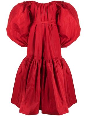 Patou Off-shoulder maxi-jurk - Rood Patou Off-shoulder maxi-jurk - Rood