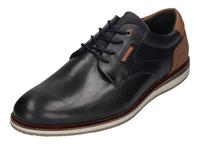 BULLBOXER heren 633k21101a oxford, blauw, marineblauw, bruin, 40 EU
