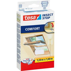 tesa COMFORT Vliegenhor voor dakraam UV-lamp (b x h) 1200 mm x 1400 mm Wit 1 stuk(s)