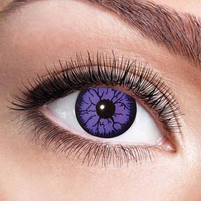 contactlenzen Monster Violet siliconen 2 stuks contactlenzen Monster Violet siliconen 2 stuks