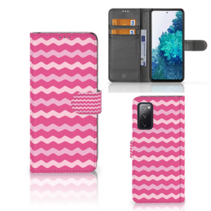 Samsung Galaxy S20 FE Telefoon Hoesje Waves Pink