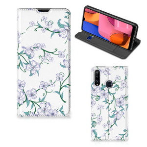 Samsung Galaxy A20s Uniek Smart Cover Blossom White