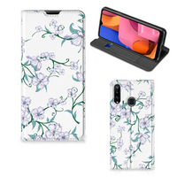 Samsung Galaxy A20s Uniek Smart Cover Blossom White - thumbnail