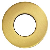 Wiesbaden losse rozet 31,75x12 mm, geborsteld messing