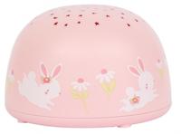 A Little Lovely Company projector Konijn meisjes 14 cm ABS