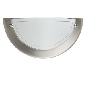 Brilliant RVS wandlamp Miramar 90196/13