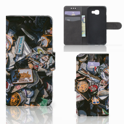 Samsung Galaxy A3 2016 Telefoonhoesje met foto Badges Samsung Galaxy A3 2016 Telefoonhoesje met foto Badges