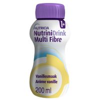 Nutrinidrink Multi Fibre Vanillesmaak Flesje 200ml - thumbnail