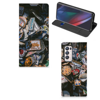 OPPO Find X3 Neo Stand Case Badges