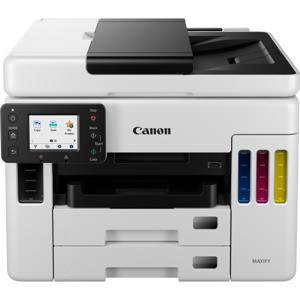 Canon MAXIFY GX7050 Multifunctionele printer Inkjet Kleur A4 Printen, scannen, kopiëren, faxen ADF, Duplex-ADF, Duplex, Inktbijvulsysteem, USB, WiFi