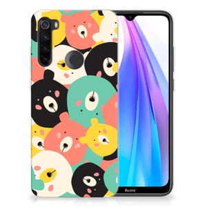 Xiaomi Redmi Note 8T Telefoonhoesje met Naam Bears