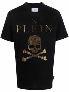 Philipp Plein t-shirt à ornements en cristal - Noir