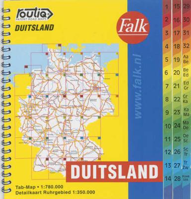 Falk autokaart Duitsland routiq 2016-2017, 7e druk atlas met ringband - Paperback (9789028715660) Falk autokaart Duitsland routiq 2016-2017, 7e druk atlas met ringband - Paperback (9789028715660)