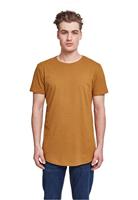 Urban Classics Heren Shaped Long Tee T-shirt, groef, XXL