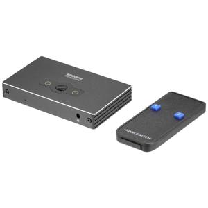 SpeaKa Professional SP-HSW-300 HDMI-switch 2 poorten Ultra HD-geschikt 7680 x 4320 Pixel