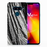 Bumper Hoesje LG V40 Thinq Boomschors Grijs