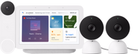 Google Nest Cam Indoor Wired 2-pack + Nest Deurbel + Nest Hub 2