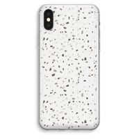 Terrazzo N°14: iPhone XS Max Transparant Hoesje