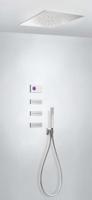 Tres Shower Technology digitale inbouwthermostaat met regendouche en massagejets