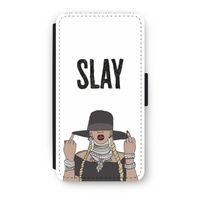 Slay All Day: iPhone XS Flip Hoesje