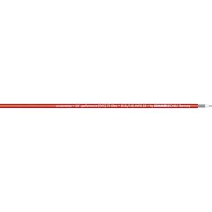 Sommer Cable 600-0253-01 Videokabel 1 x 0.08 mm² Rood per meter