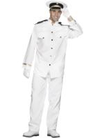 Captain Costume White (XL)