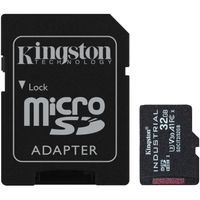 Kingston Industrial microSDHC 32GB geheugenkaart Incl. SD adapter, Klasse 10, UHS-I, U3, V30, A1 - thumbnail