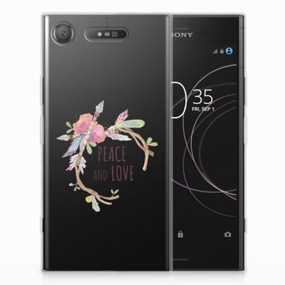 Sony Xperia XZ1 Telefoonhoesje met Naam Boho Text Sony Xperia XZ1 Telefoonhoesje met Naam Boho Text