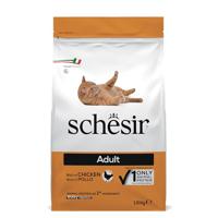 Schesir Cat Adult Maintenance Kip, droog kattenvoer voor volwassen katten, zak, 1,5 kg