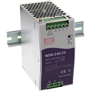 Mean Well WDR-240-48 DIN-rail netvoeding 48 V/DC 5 A 240 W Aantal uitgangen: 1 x Inhoud: 1 stuk(s)