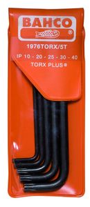 Bahco haakse stiftsleutel torx plus set | 1976TORX/5T