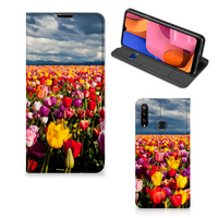 Samsung Galaxy A20s Smart Cover Tulpen - thumbnail