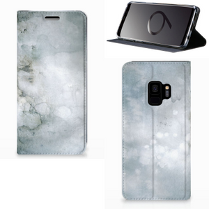 Bookcase Samsung Galaxy S9 Painting Grey